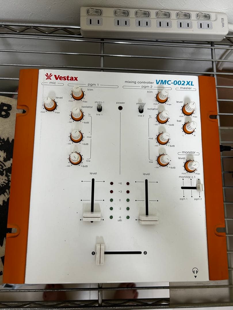 Vestax VMX-002XL DJミキサー 動作確認済