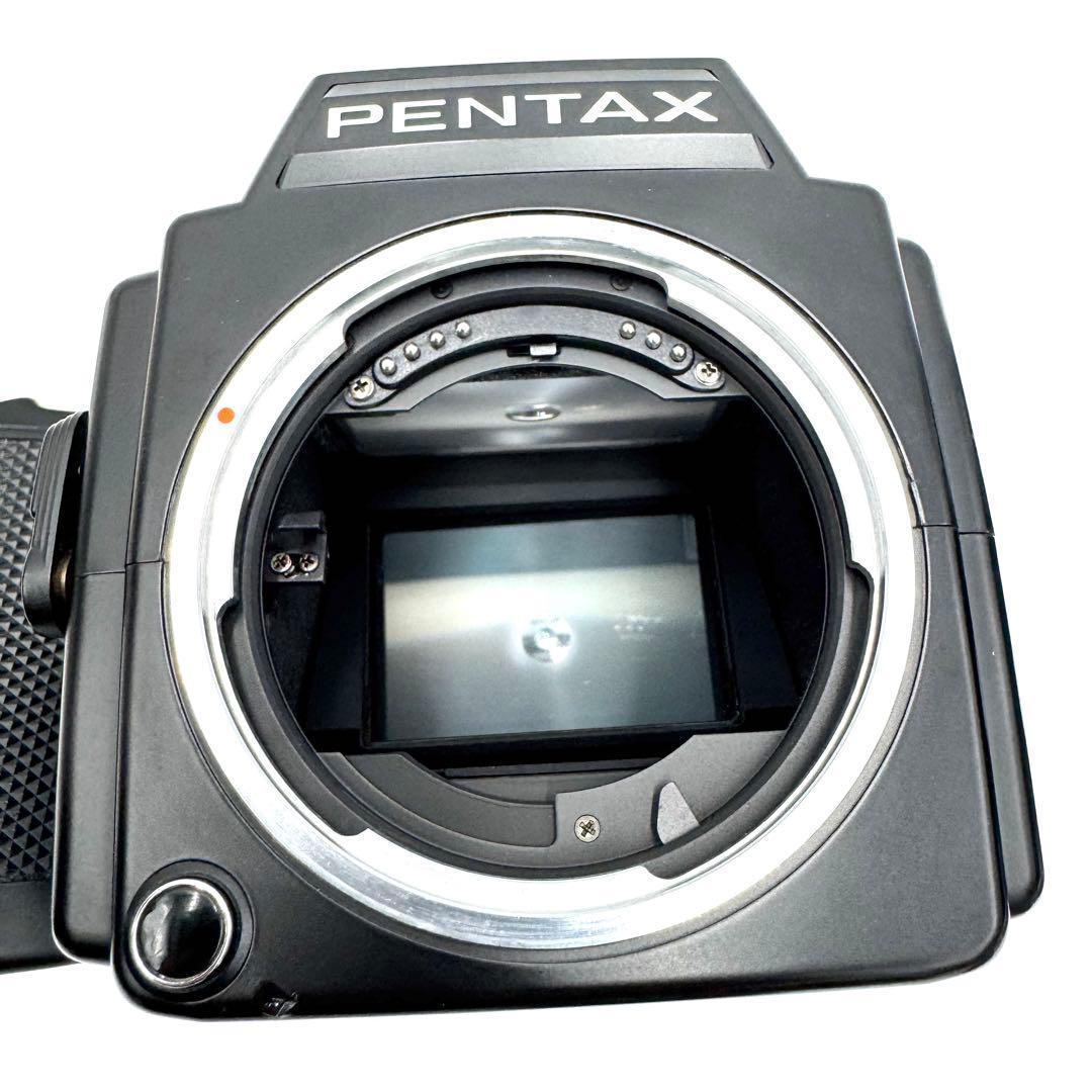 動作良好 PENTAX 645 中判フィルム カメラ 120フィルムバック