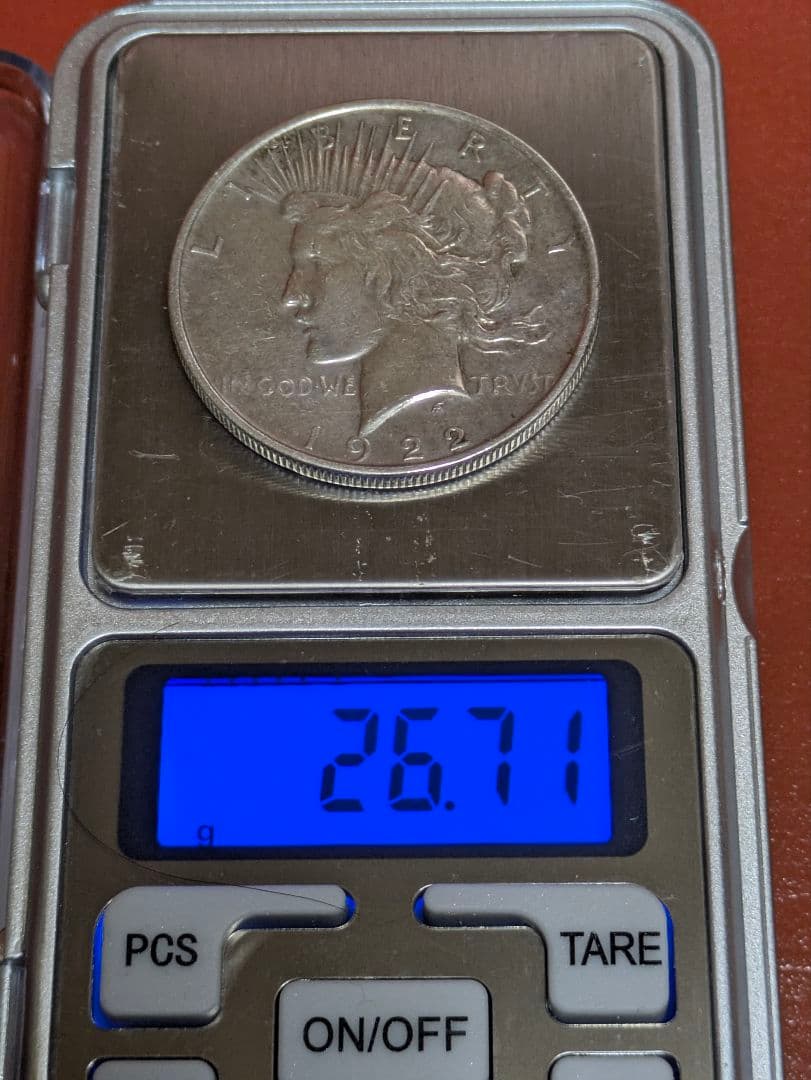 ピースダラー 1ドル 銀貨　おまけ2枚