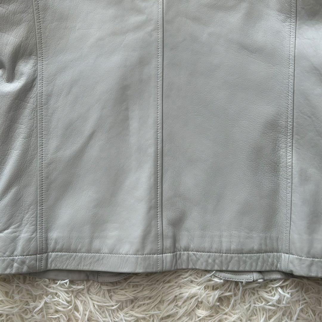 ✨ いちご ✨ バラシ レザージャケット ラムレザー 本革 サイズ48