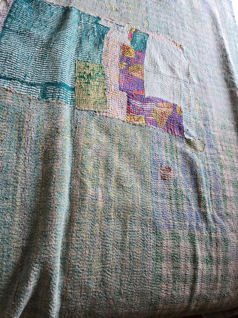 ヴィンテージラリーキルト　カンタキルト ヴィンテージキルト ヴィンテージカン③