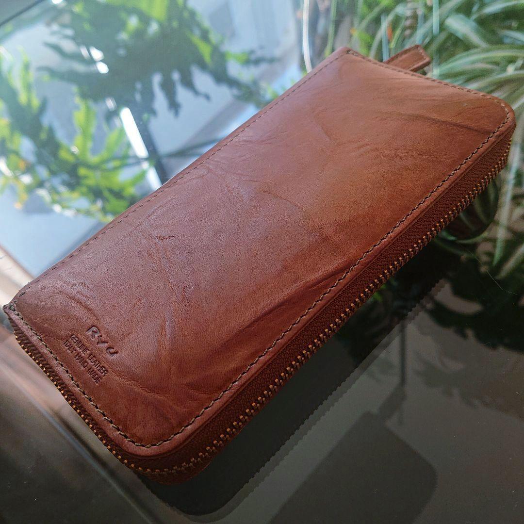 ♠️新品未使用品♠️Ryu レザー ウォレット 長財布 イタリアン