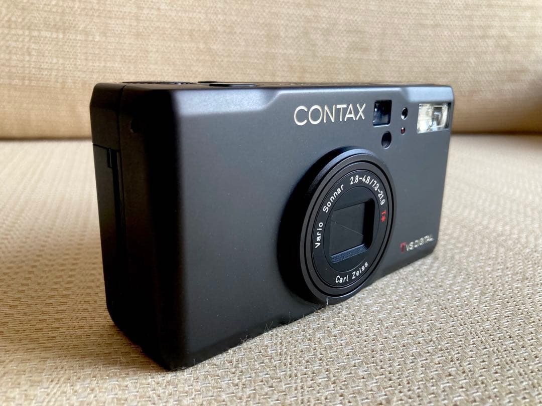 【美品•ほぼ完備】contax tvs digital ブラック Zeiss
