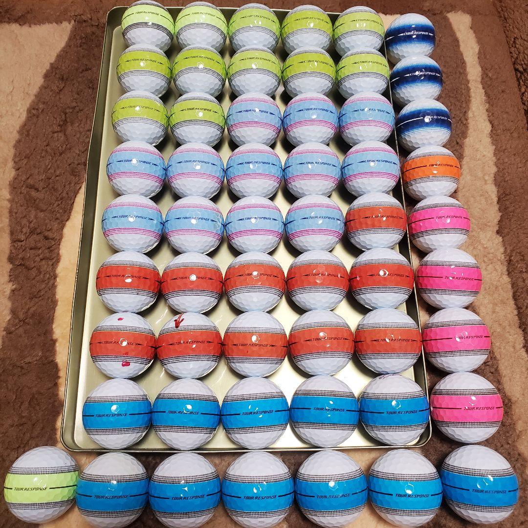テーラーメイドロストボールツアーレスポンス年式混合55個