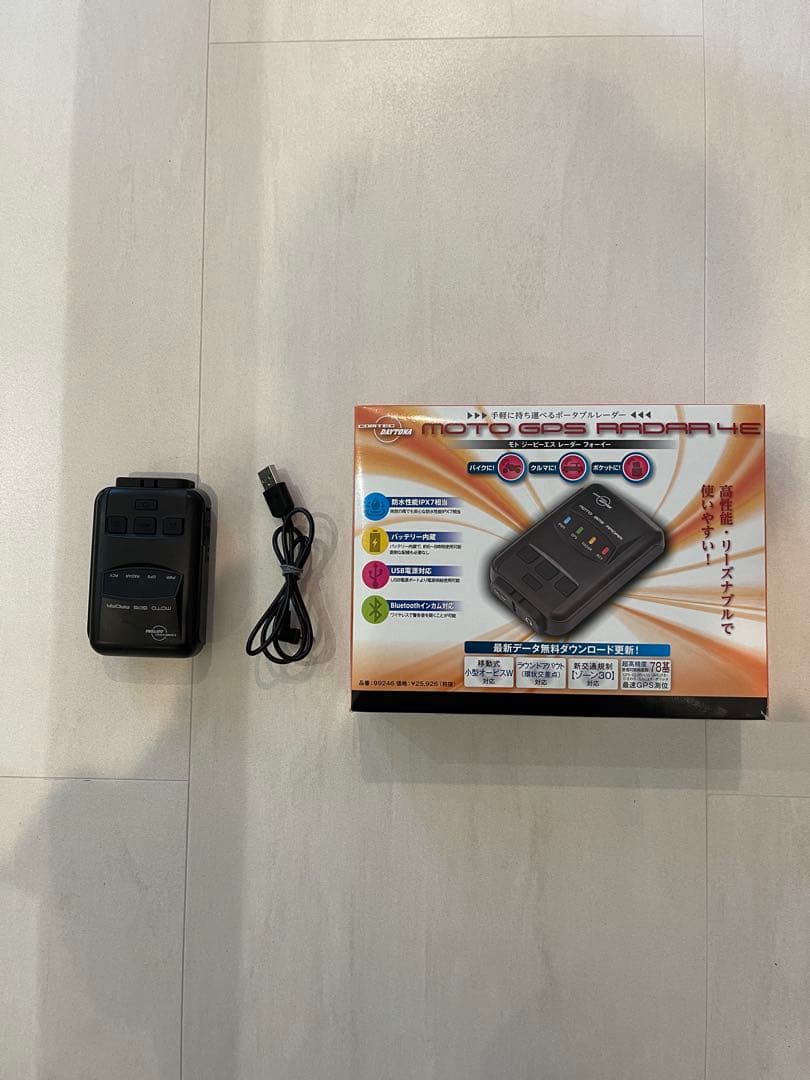 ディトナ MOTO GPS RADAR 4E コムテック レダー探知機