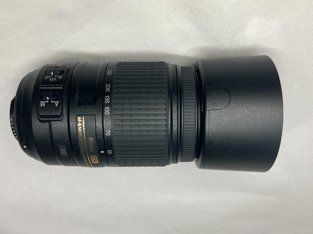 Nikon望遠ズームレンズAF-S NIKKOR 55-300mm VR【中古】