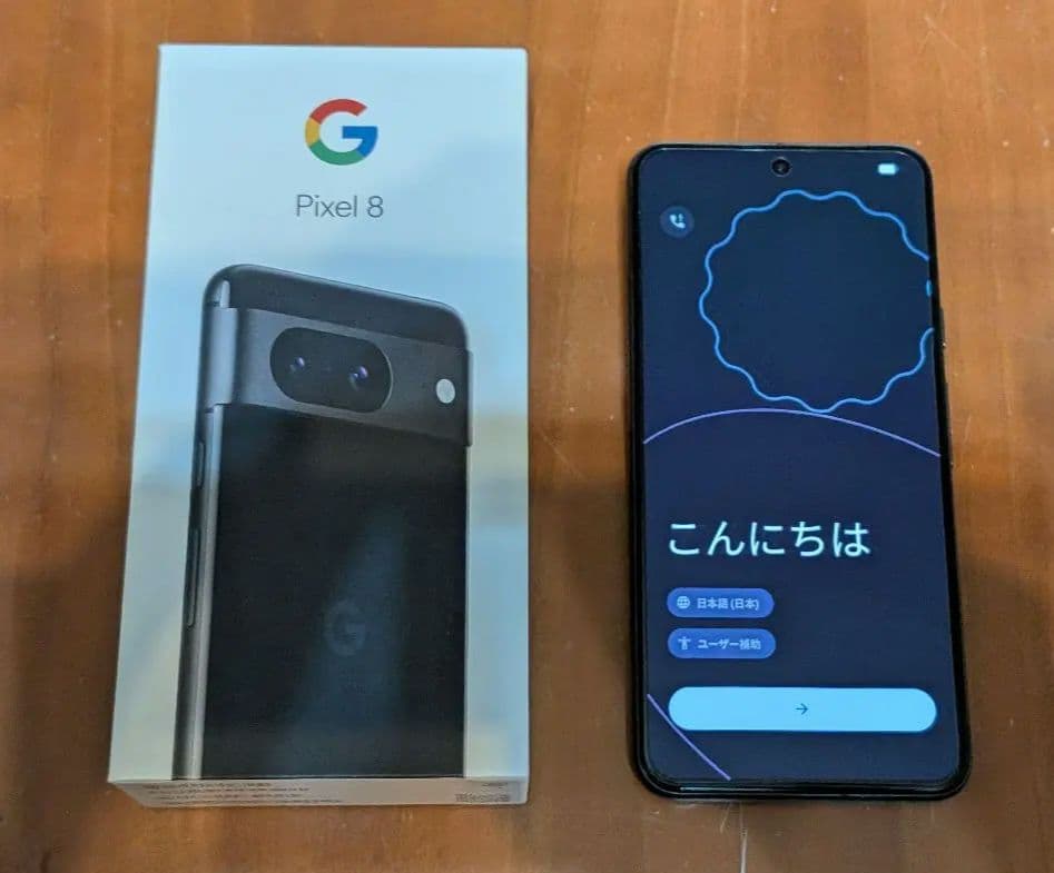 SIMフリー 中古 Google pixel8 128GB 本体Obsidian