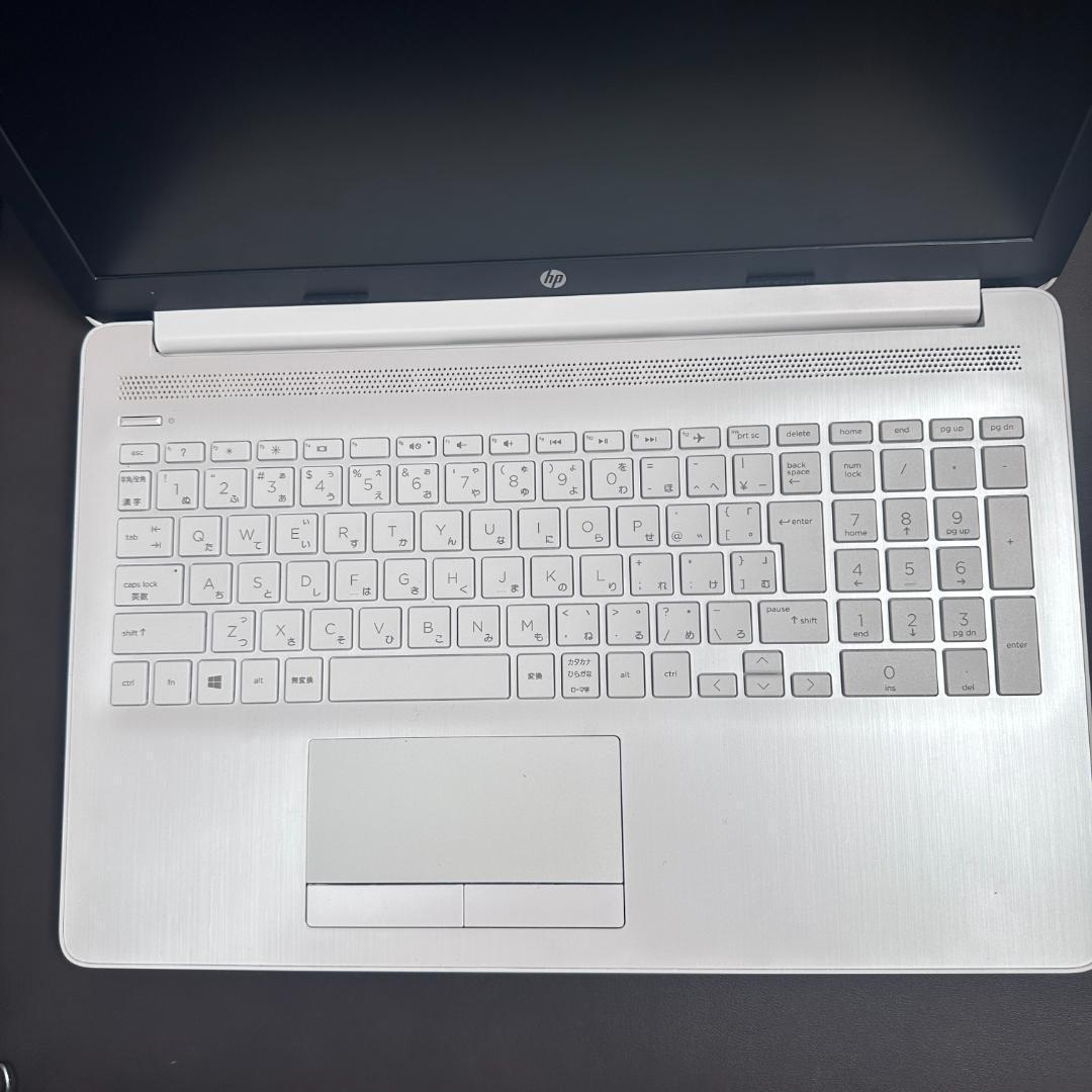 HP ノートPC 15.6インチ ホワイト ACアダプター付き