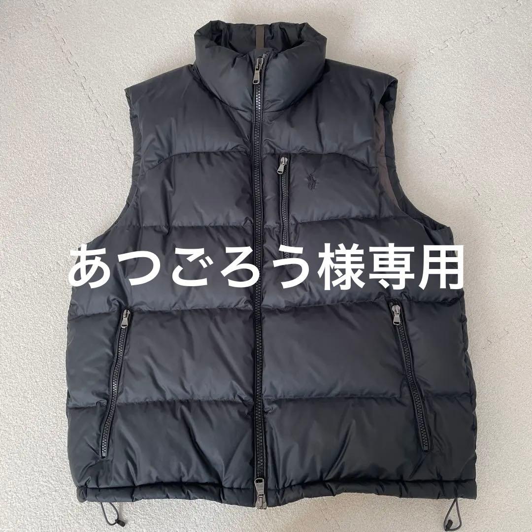 あつごろう　ポロ　ラルフローレン　ダウンベスト