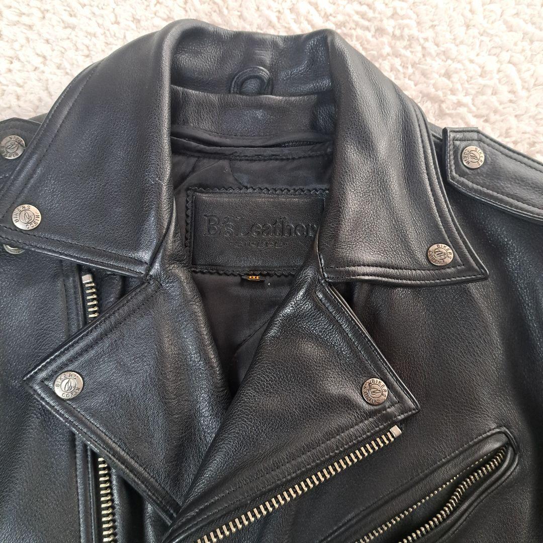 【極美品】 ダブルライダースジャケット 黒 Lサイズ