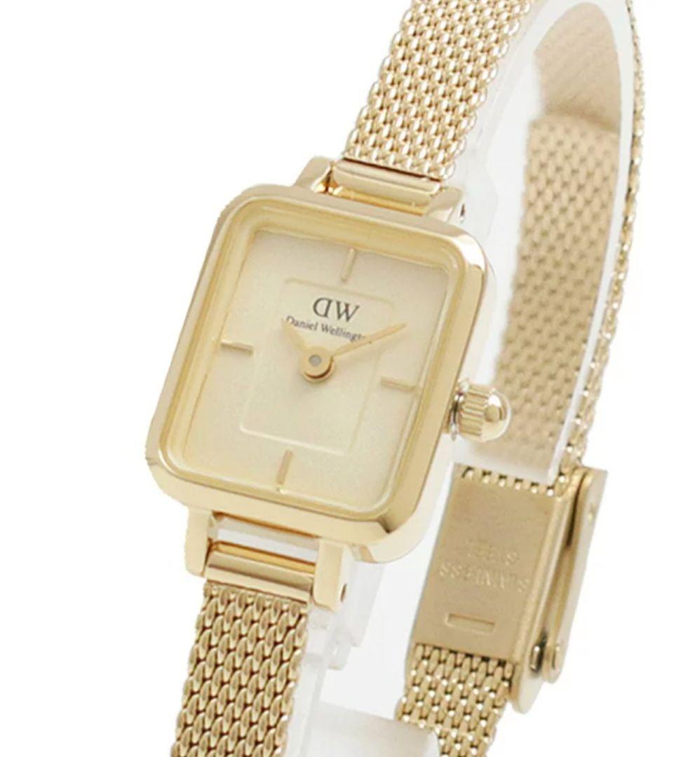 【ママカリ】ダニエルウェリントンQUADRO MINI EVERGOLD