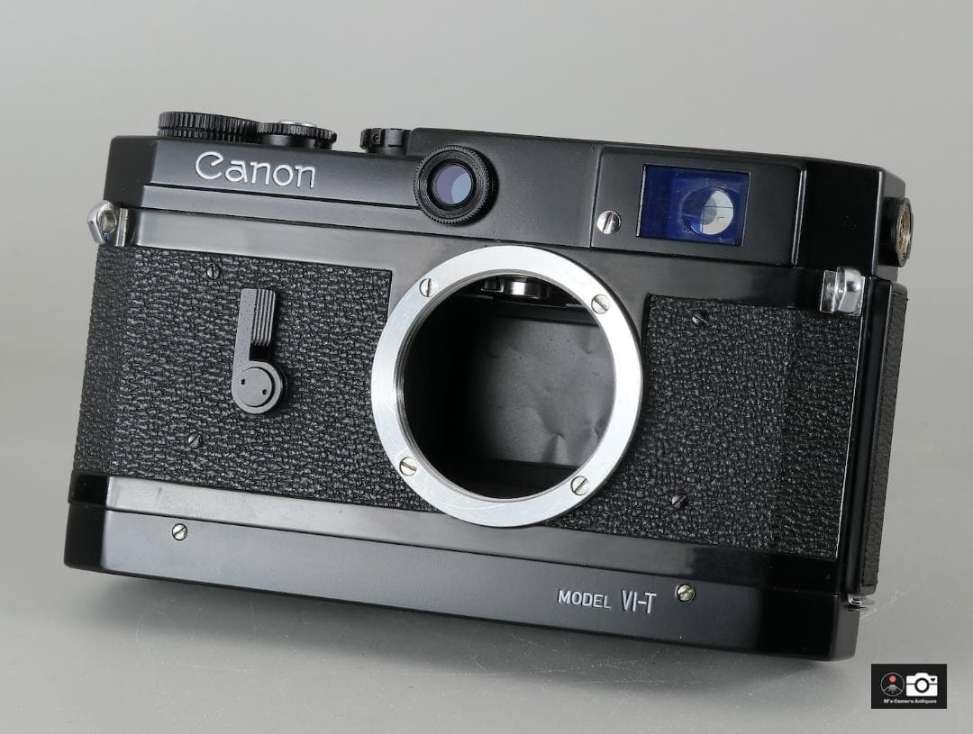 希少Canon VI-T 6T ブラックレンジファインダーカメラ整備済