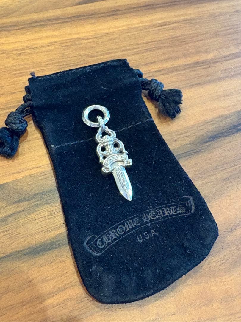 Chrome Hearts シルバー　ダガーチャーム　#5