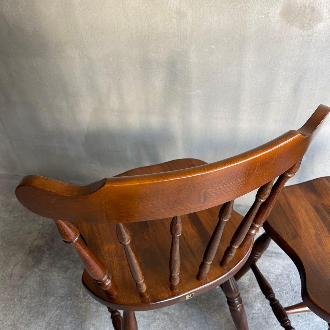 飛騨家具　キツツキ　ウィンザーチェア