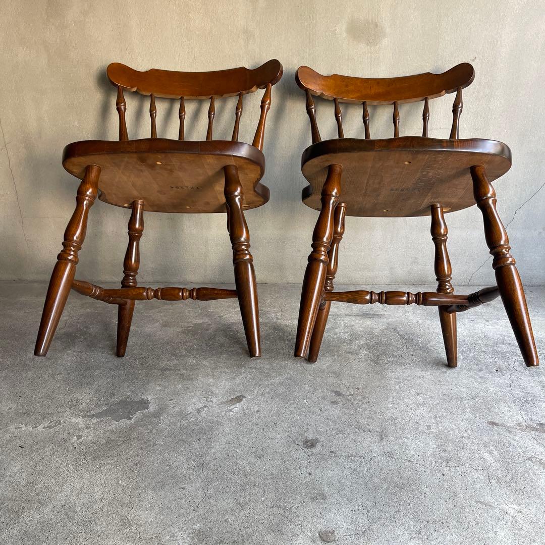 飛騨家具　キツツキ　ウィンザーチェア