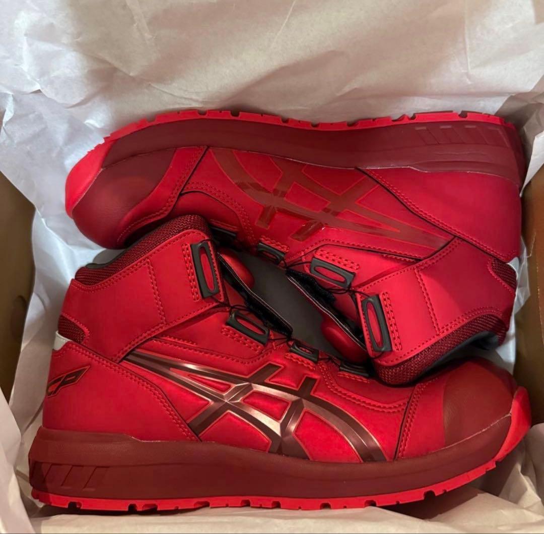 即購入可27㎝　アシックス 安全靴 ウィンジョブ　CP304 BOA GLEAM