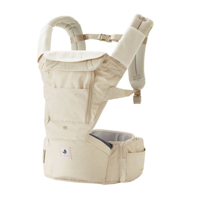 抱っこ紐　ミキハウス×ポグネー　ベビーキャリアインサート　ヒップシート