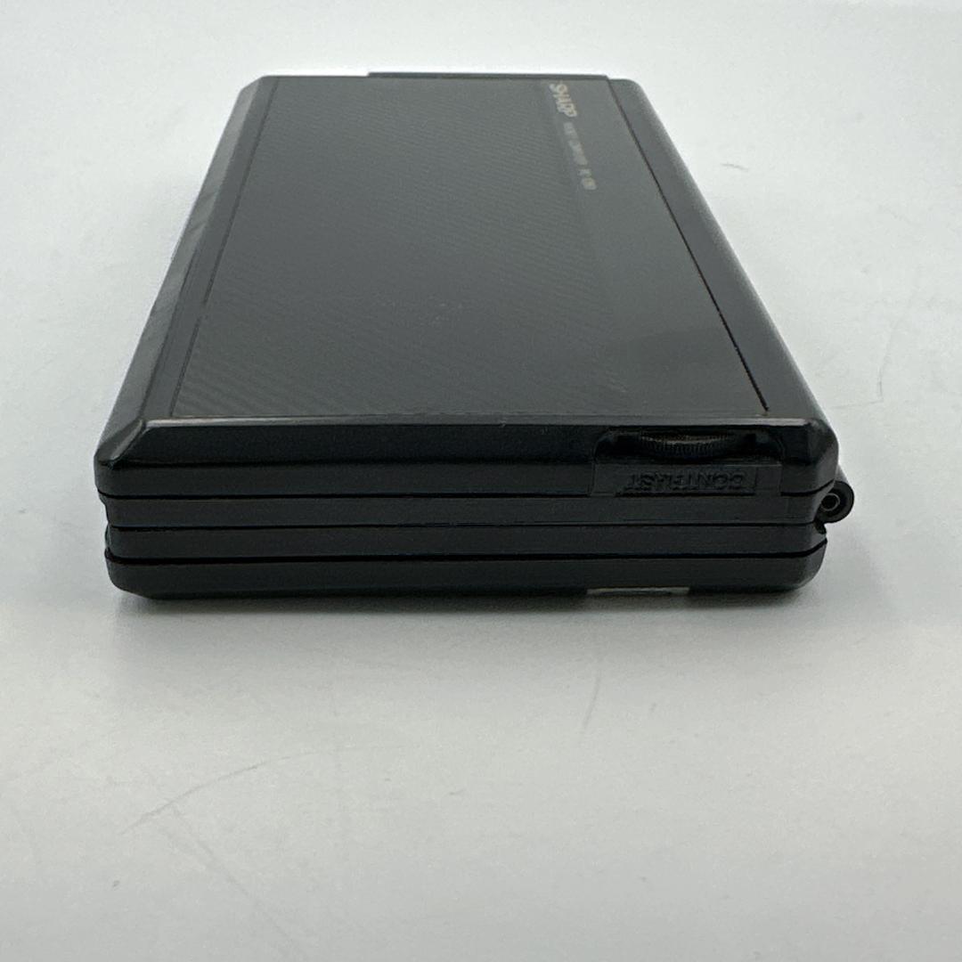 【良品】SHARP ポケットコンピューター PC-1280 ブラック 動作品
