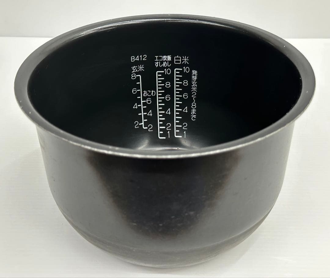 B412 B586-6B 象印　炊飯器　希少 一升炊き用　内釜 中古部品　パーツ