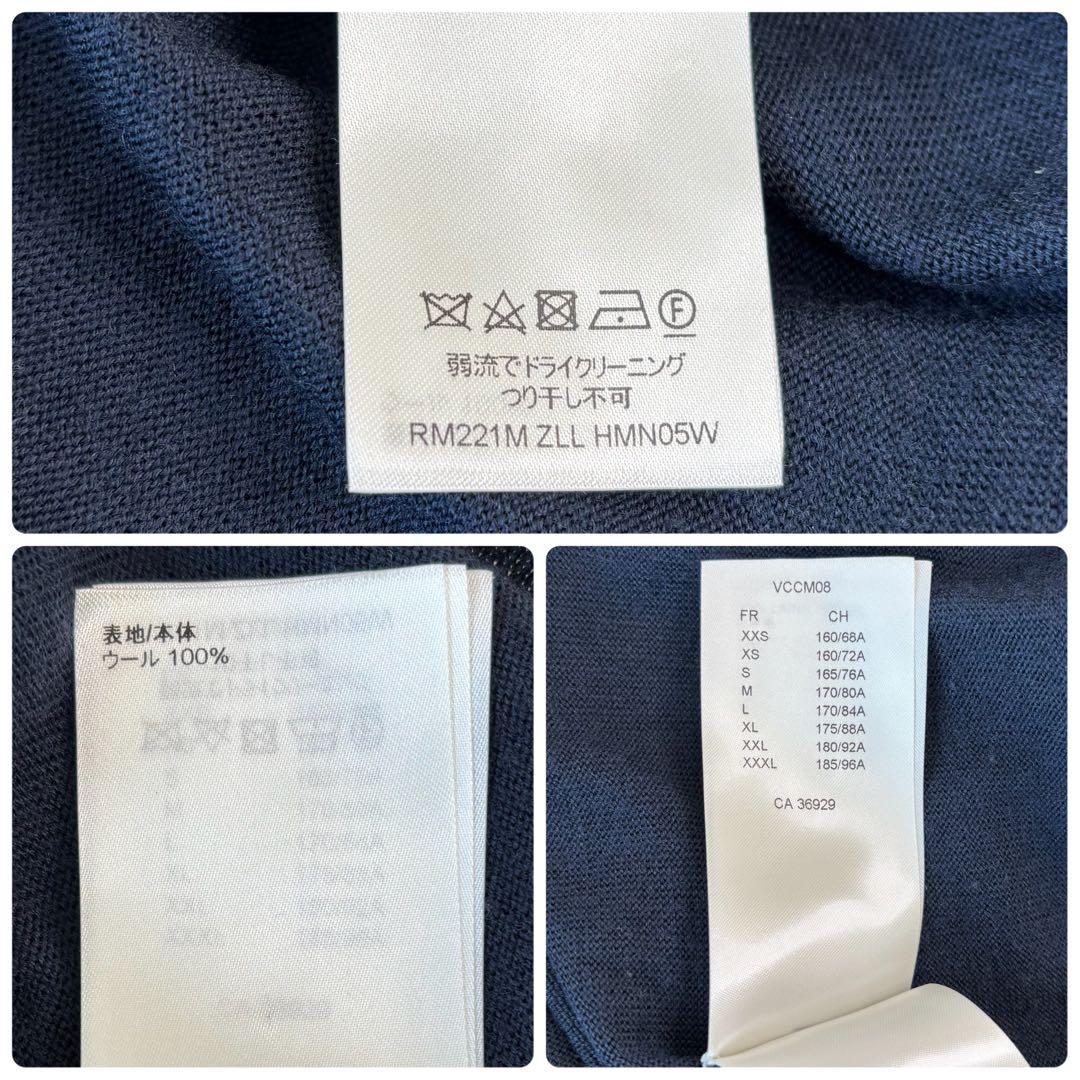 極美品 ルイヴィトン× NIGO インタルシアハート タートルネックニット XL