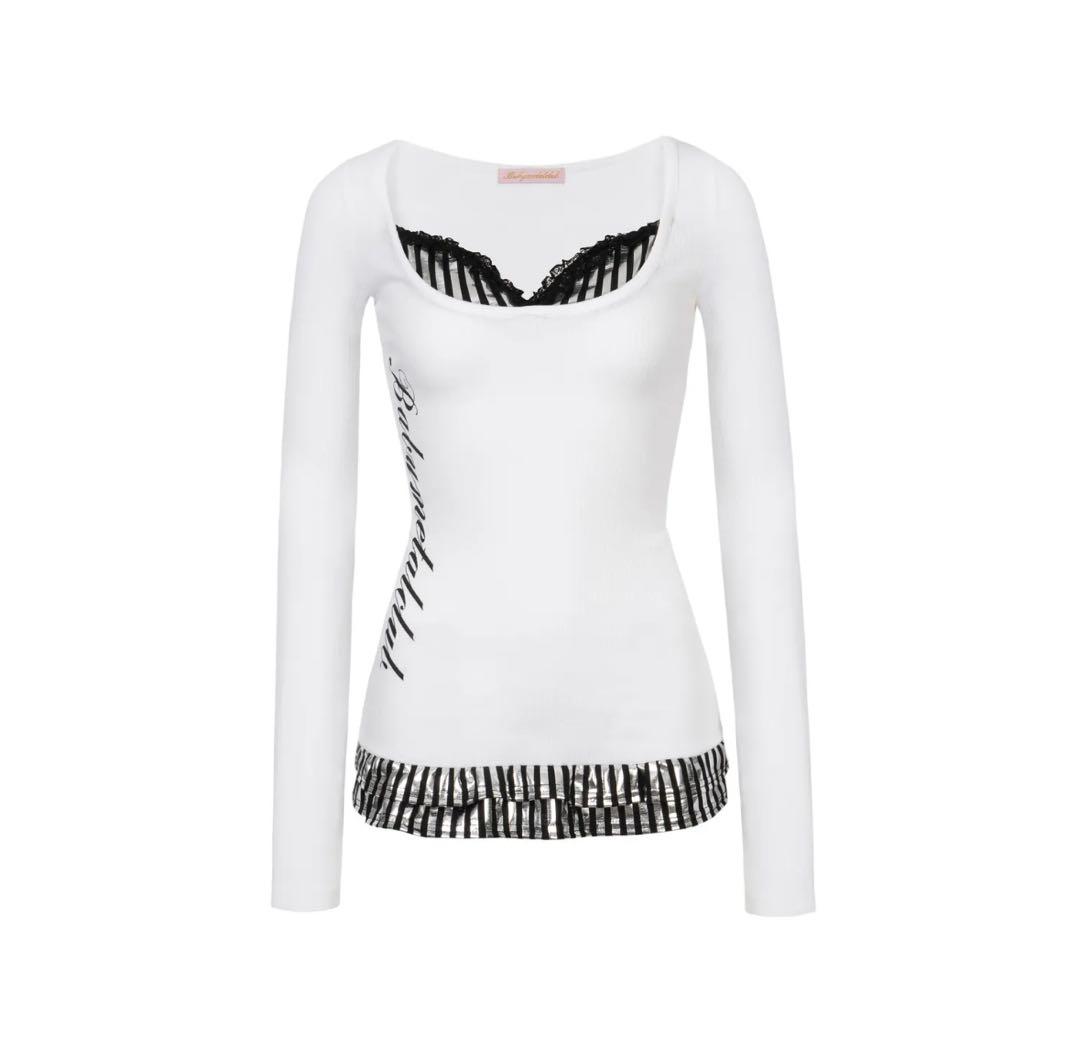 Babylclub トップス 白