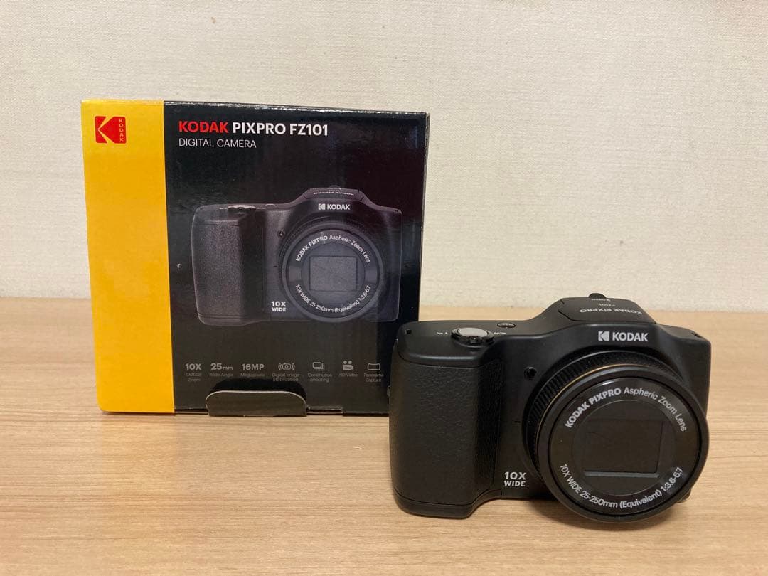 KODAK PIXPRO FZ101 デジタルカメラ　16GB SDHCカード付