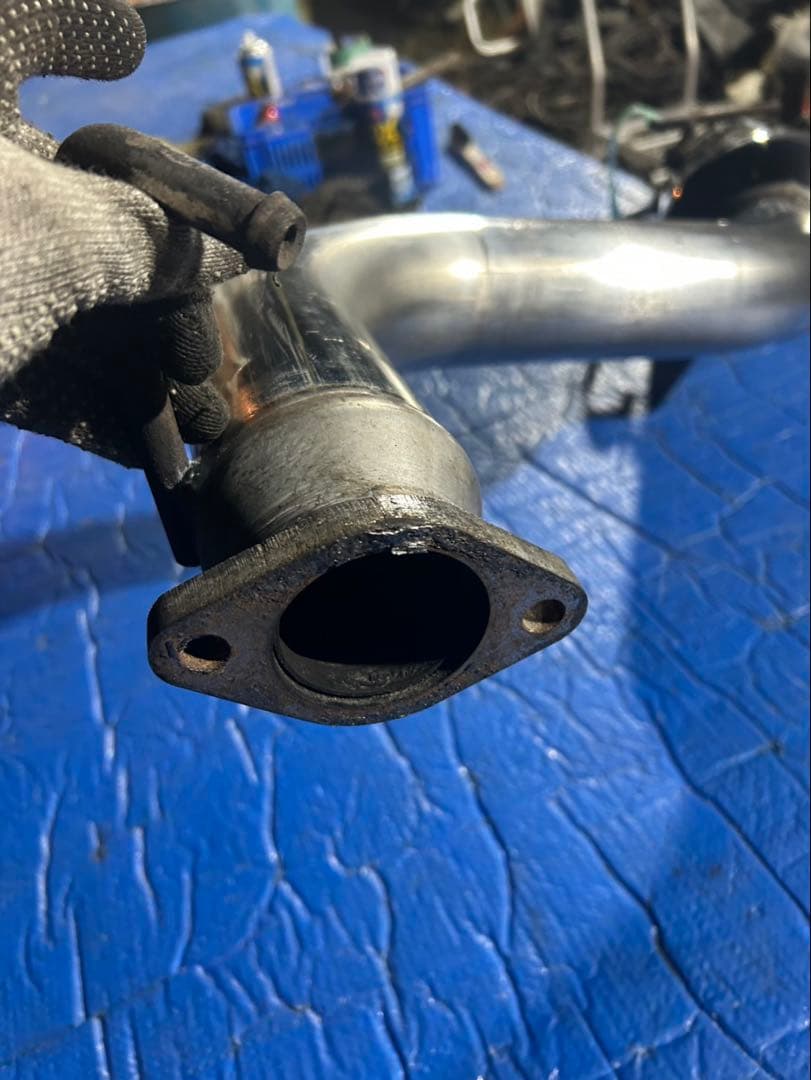 スバル　レガシィB4 BE5 ブリッツステンレスマフラー