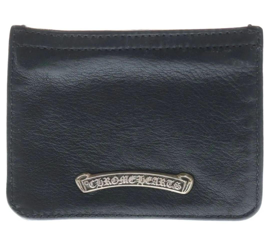 クロムハーツ チェンジパース #2ダガージップケース レザー ブラック