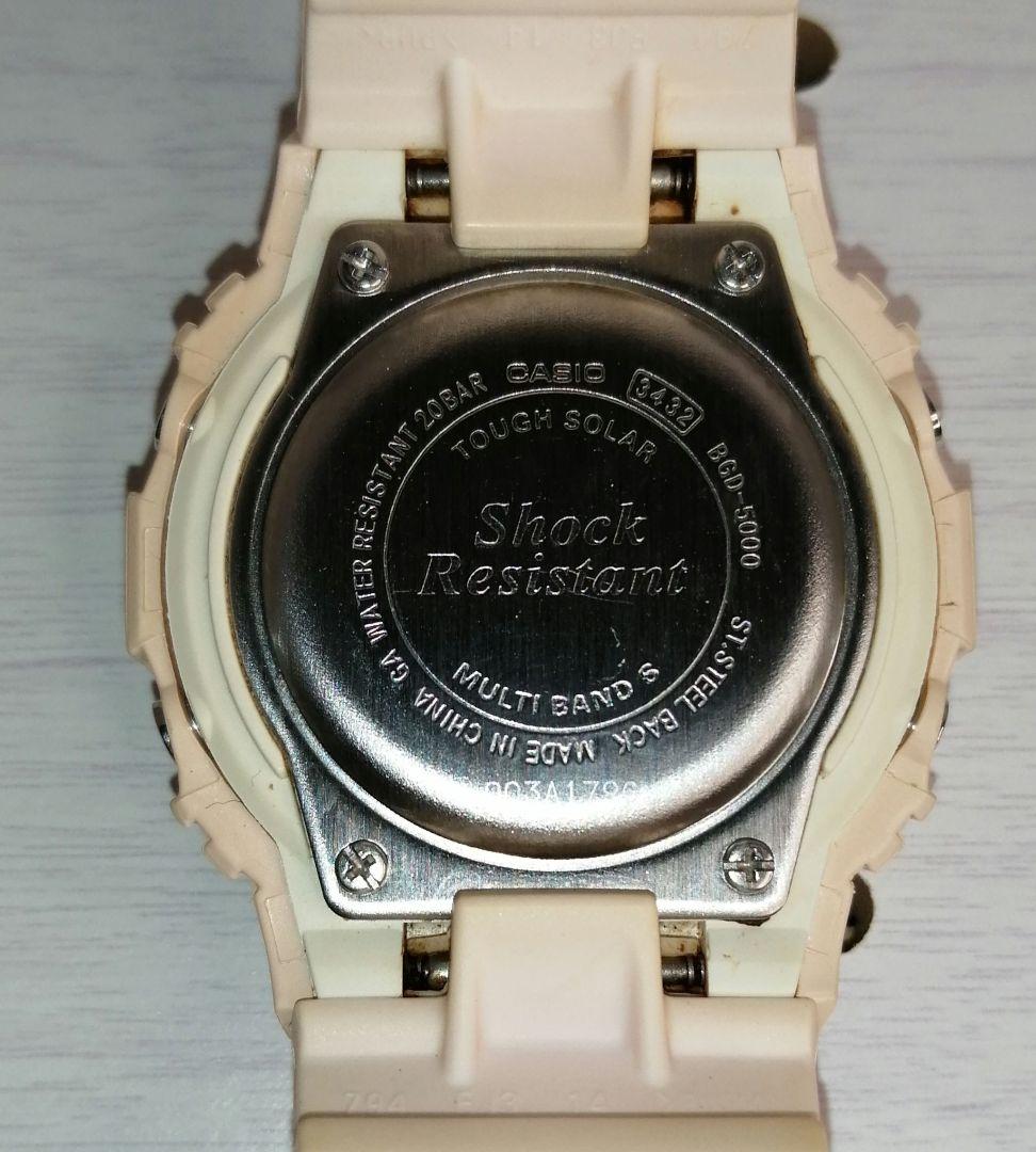 カシオ　G-shock baby-g BGD-5000 洗浄済み　美品