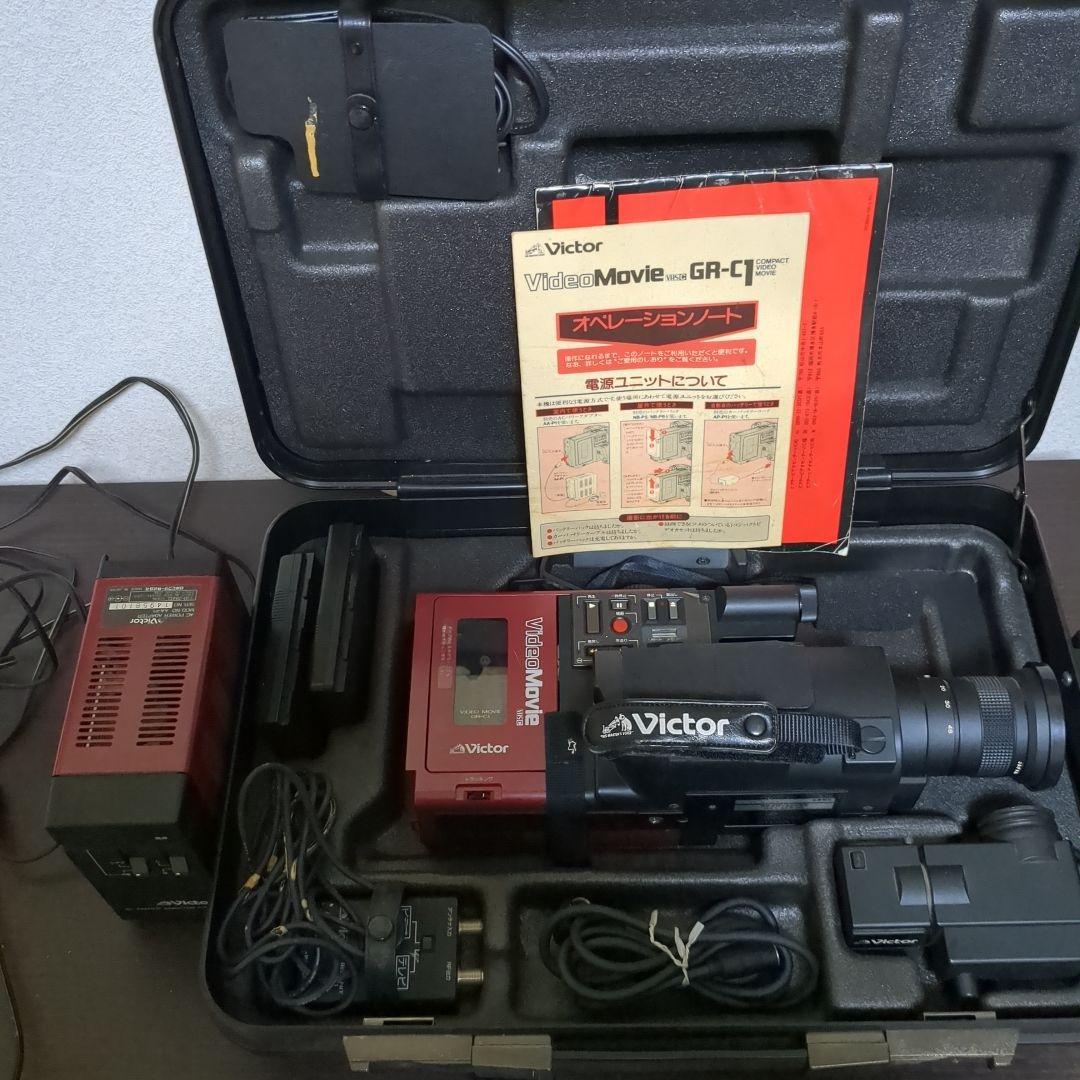 Victor GR-C1 ビデオカメラ　バック・トゥ・ザ・フューチャー　ジャンク
