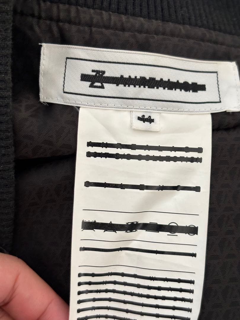 17SSスカジャン ブルゾンジャケット / ANREALAGE(アンリアレイジ)