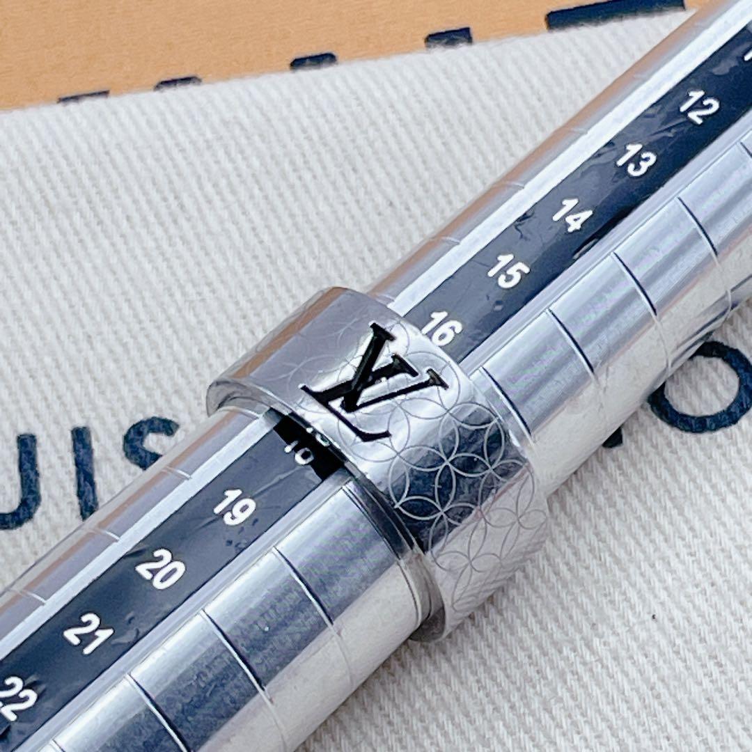 LOUIS VUITTON バーグシャンゼリゼ　リング　17号 シルバー