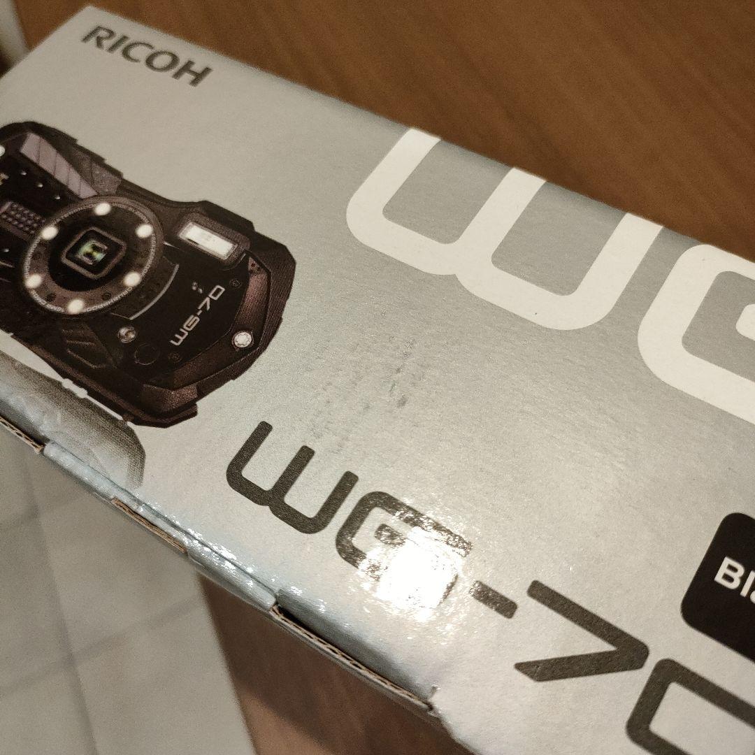 RICOH WG-70 ブラック　SDカード　カメラポーチセット新品未使用