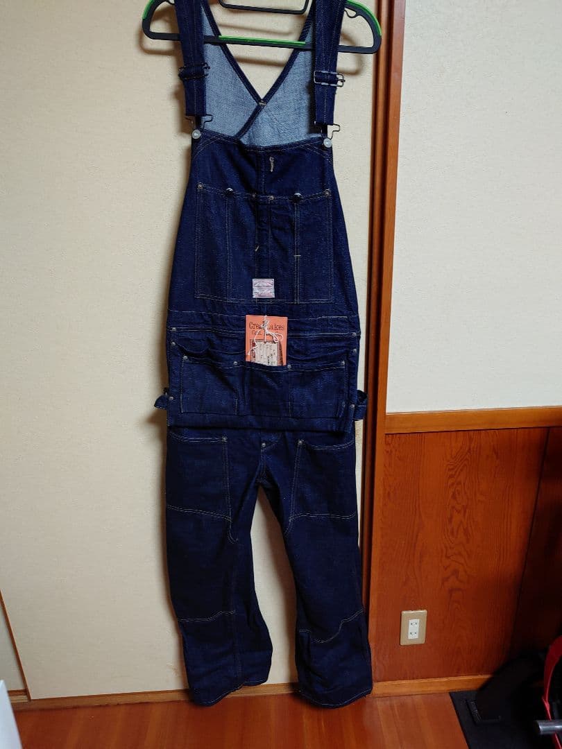 フリーホイーラーズ ウッズマンビブ オーバーオールズ14oz インディゴ デニム
