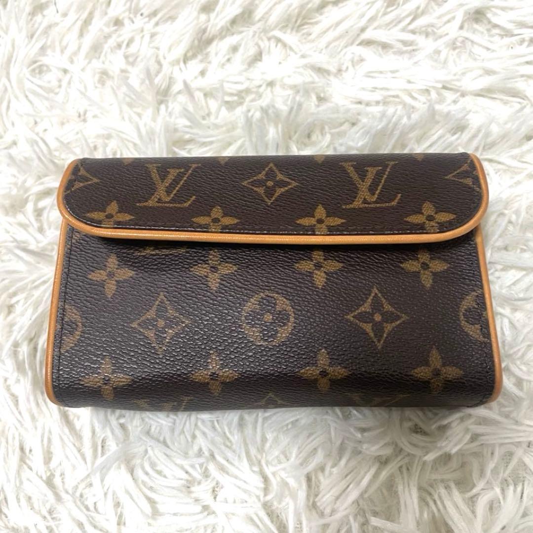 美品　Louis Vuitton ポシェット フロランティーヌ ベルト付き