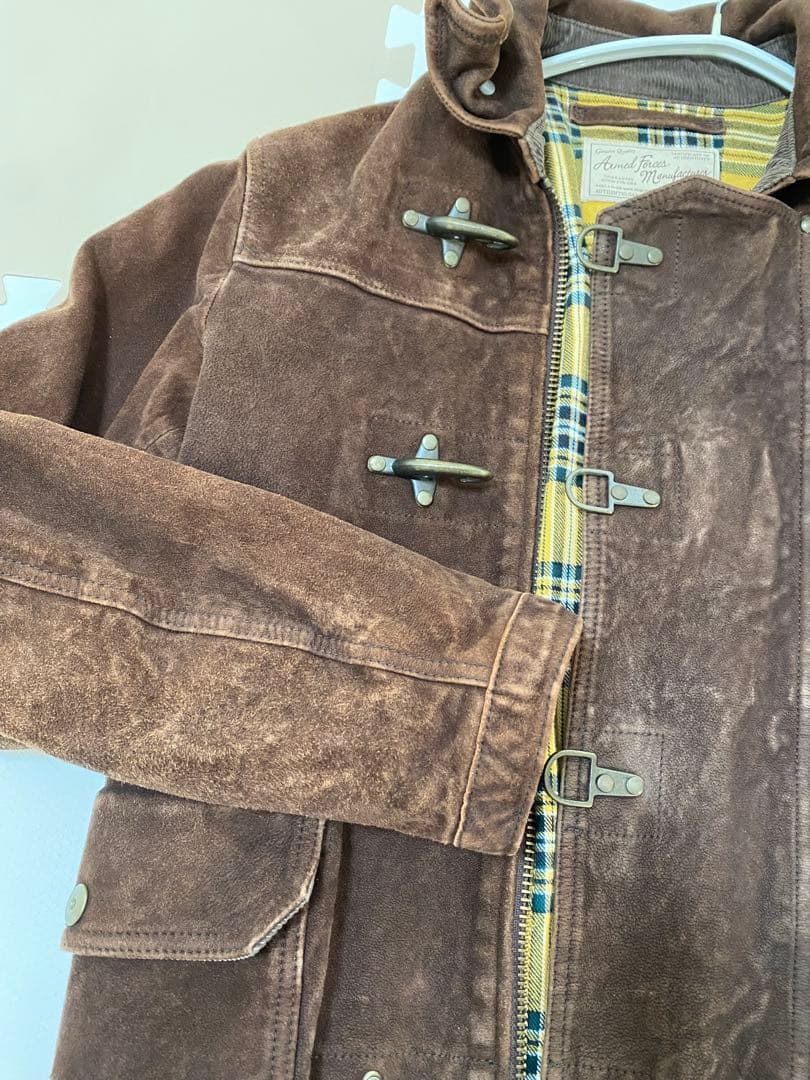 AVIREX（アヴィレックス）メンズアンティークスウェードファイヤー