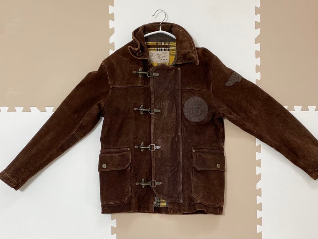 AVIREX（アヴィレックス）メンズアンティークスウェードファイヤー