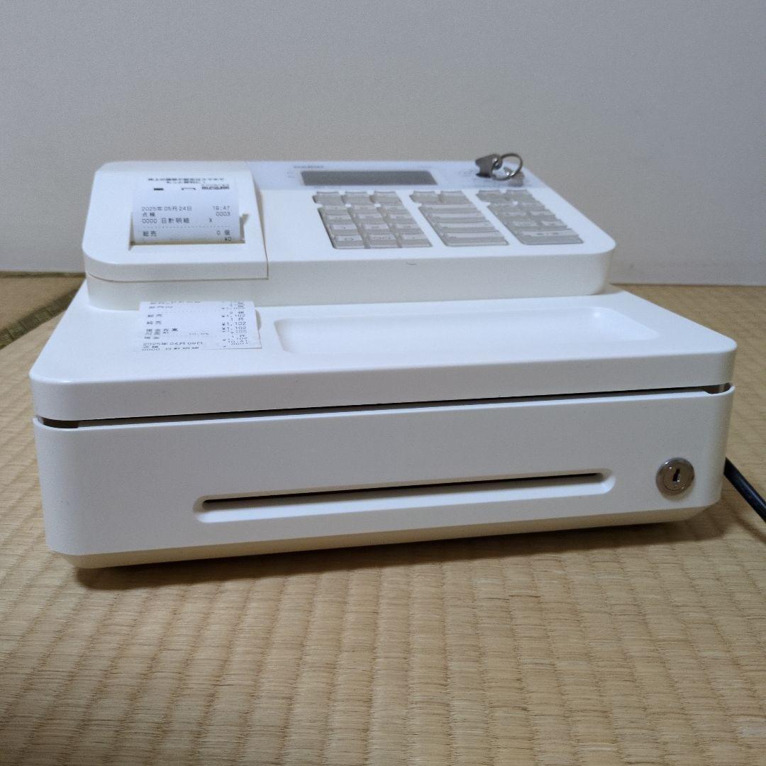 カシオ 電子レジスター casio Bluetooth搭載 SR-G3-WE