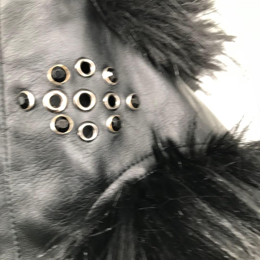 サプライヤー　ブルゾン　L　ブラック　ファー