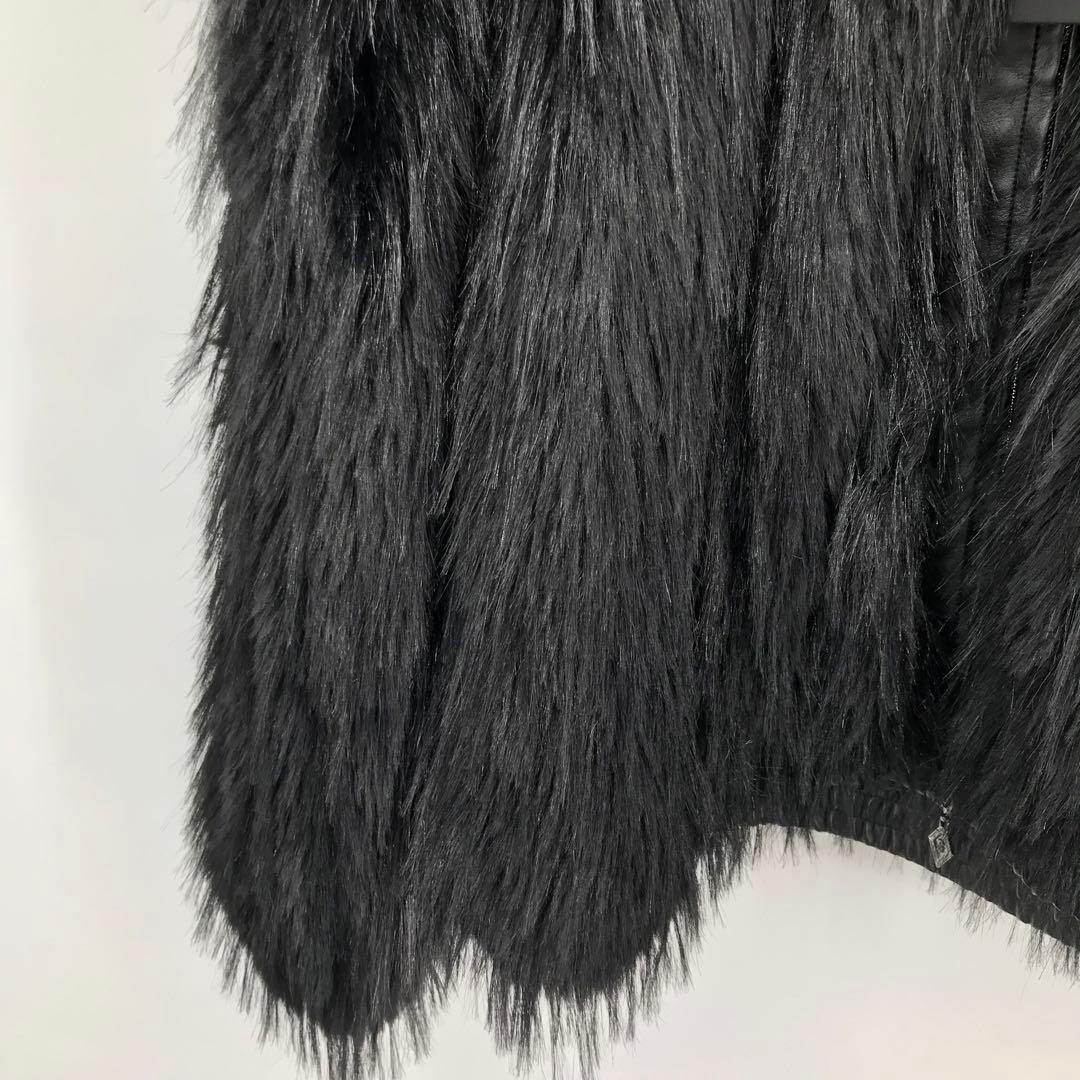 サプライヤー　ブルゾン　L　ブラック　ファー