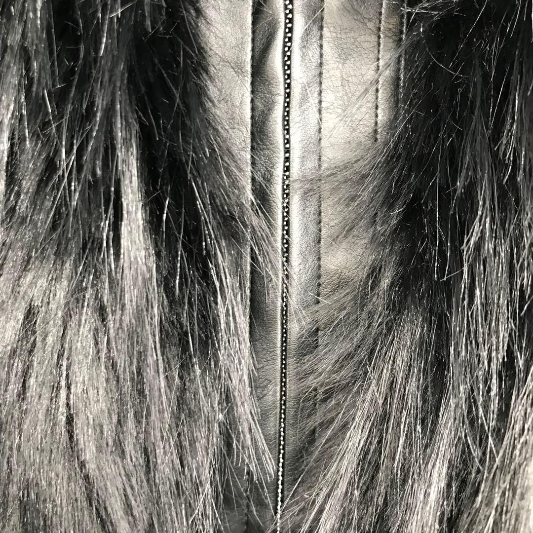 サプライヤー　ブルゾン　L　ブラック　ファー