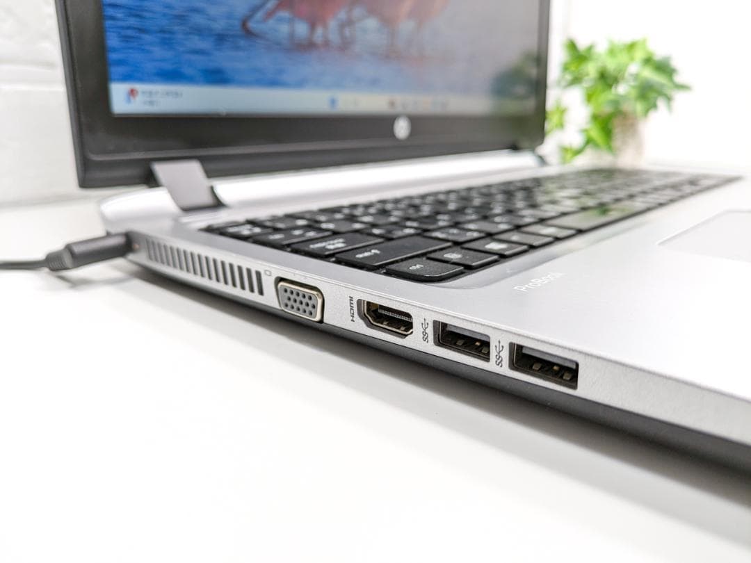 Windows11ノートパソコン✨オフィス付き✨HP　爆速SSD　Wi-Fi