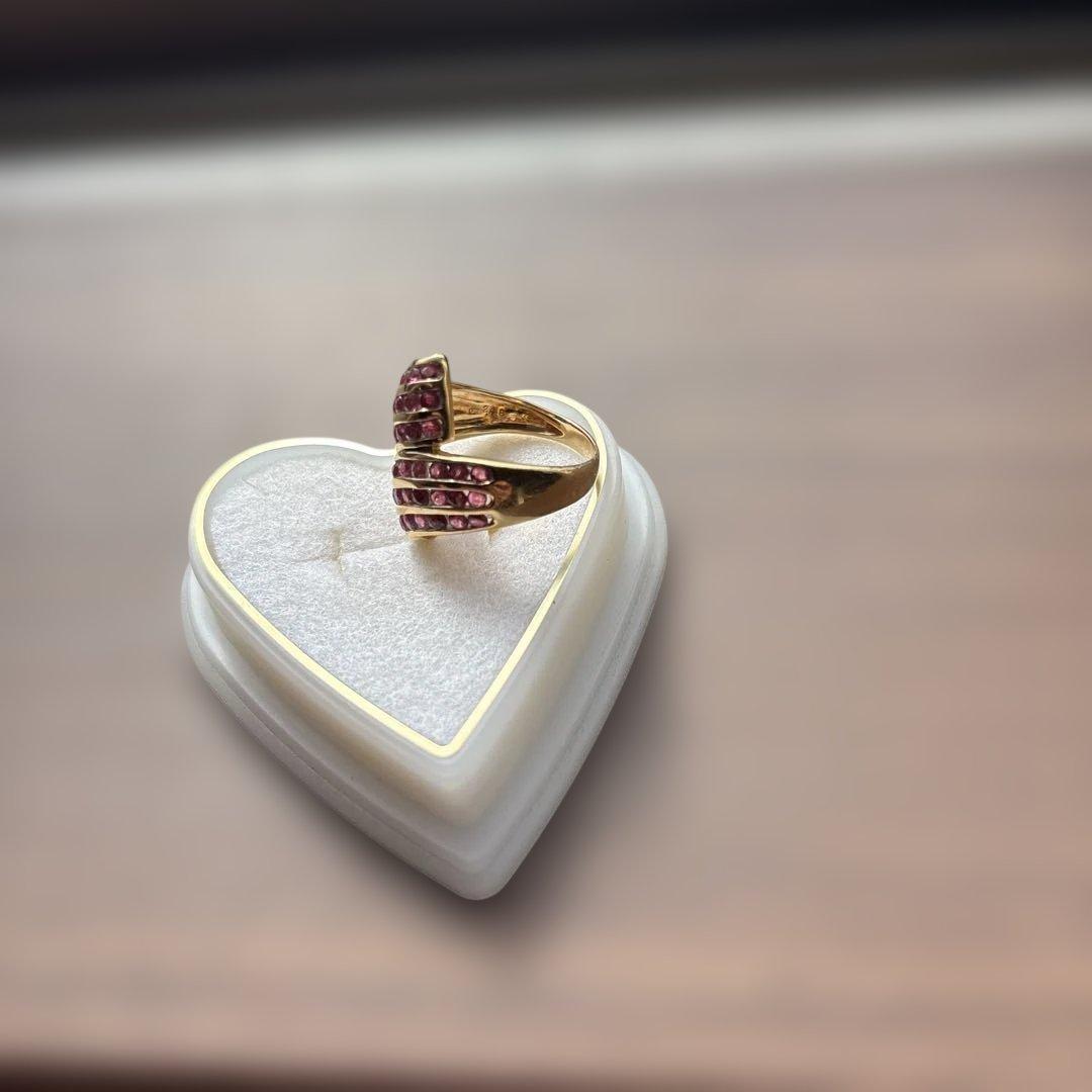 k18 ルビーリング