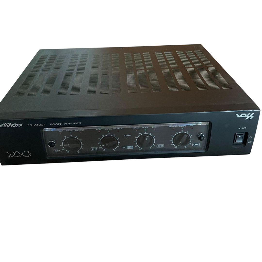 Victor PS-A1004 パワーアンプ 動作未確認　②