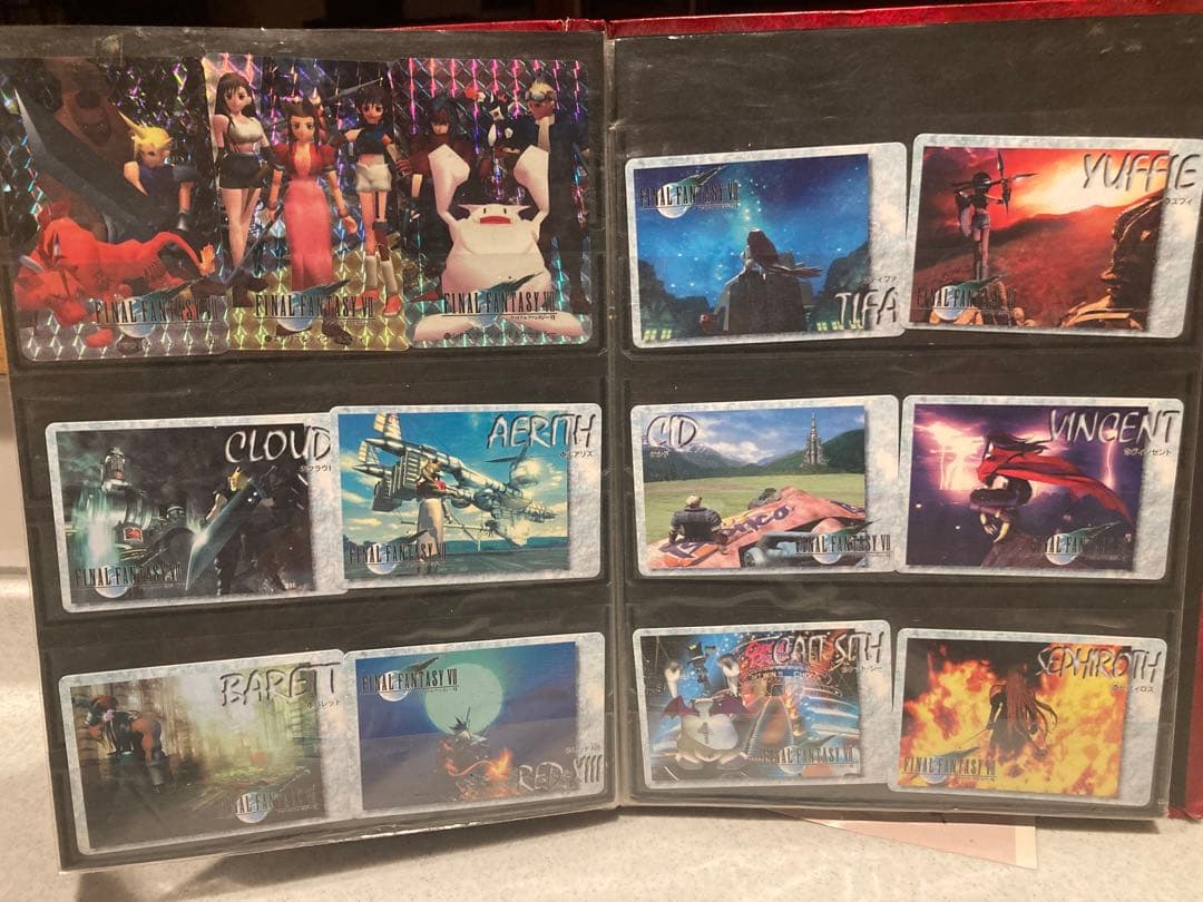 【極美品 全100種フルコンプ】カードダス FF7