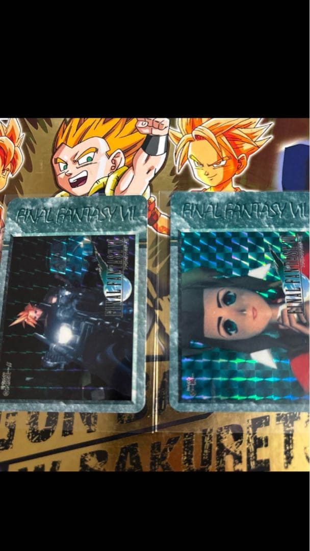 【極美品 全100種フルコンプ】カードダス FF7
