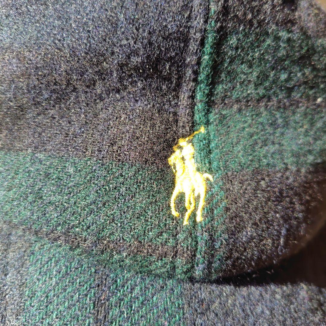 ラルフローレン ブラックウォッチ ウール キャップ レディース