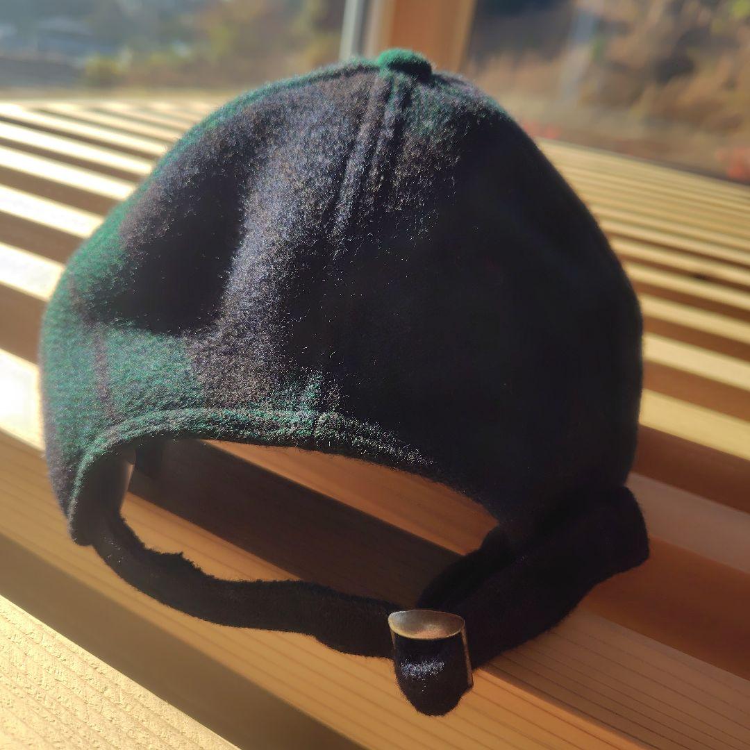 ラルフローレン ブラックウォッチ ウール キャップ レディース