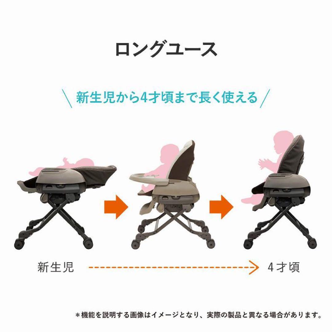 『アカチャンホンポ限定』コンビ　ネムリラ　手動　スイング　グレー
