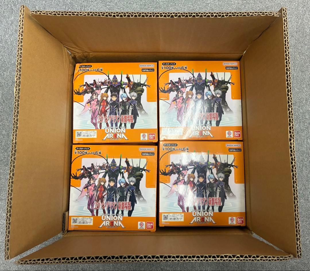 【新品未開封】UNION ARENA エヴァンゲリオン新劇場版 16BOX